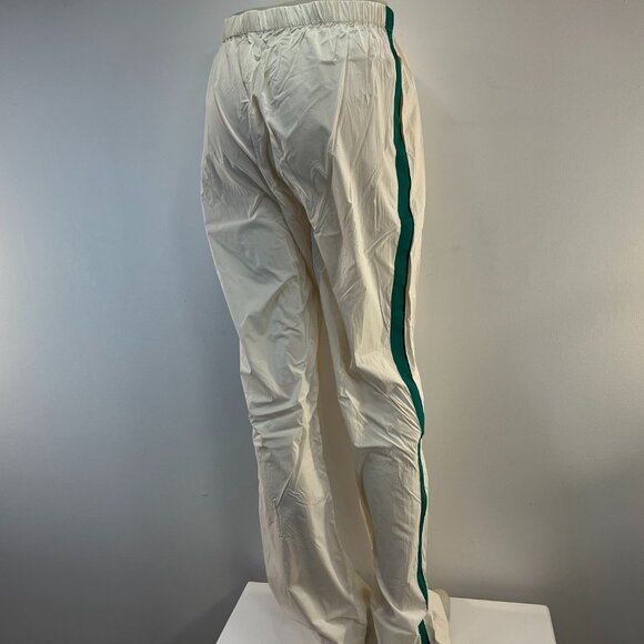 Zara Women's Lightweight Side Stripe Polyurethane Track Pants - Size XL - NWT - Picture 5 of 6